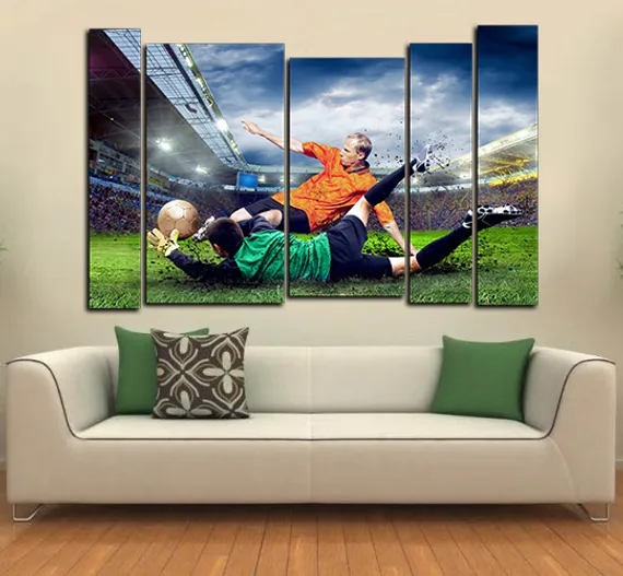 Модульная картина "Выход один на один"