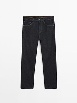 Massimo Dutti Джинсы свободного кроя, темно-синий