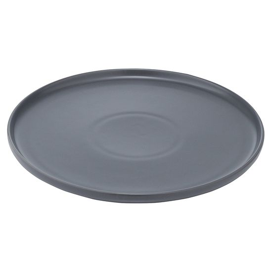 Набор из двух тарелок темно-серого цвета из коллекции essential, 25 см