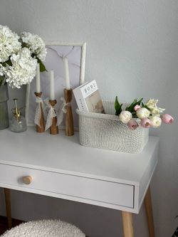 Набор из 4-х корзин для хранения Sustainable collection, молочный