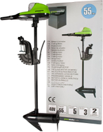 Лодочный мотор аккумуляторный GREENWORKS G40TM55 40В,25кг (9000207)