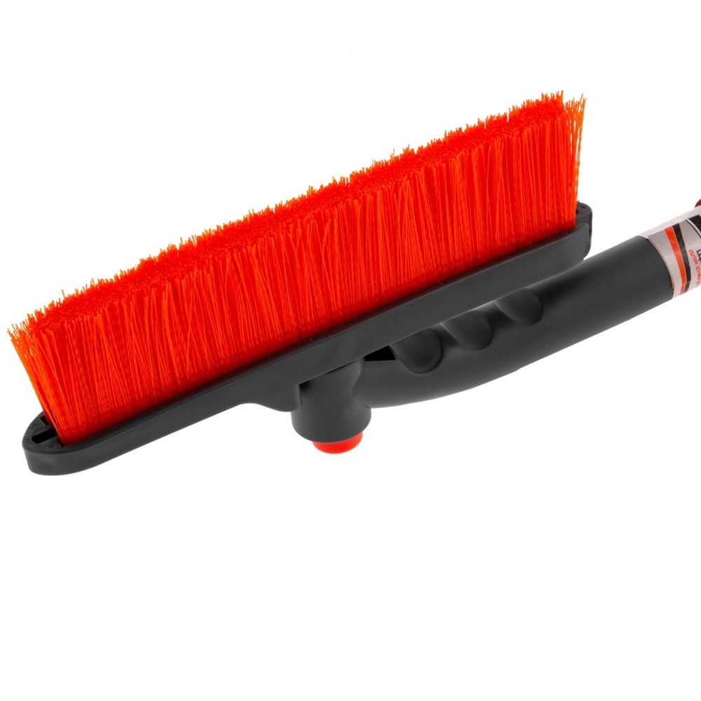 Щетка-сметка для снега со скребком, поворотная голова, 510 мм Stels, 55305