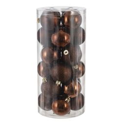 GAEM Набор из 24шт Украшение новогоднее "Шар", D 6 см, L14 W14 H30,5 см