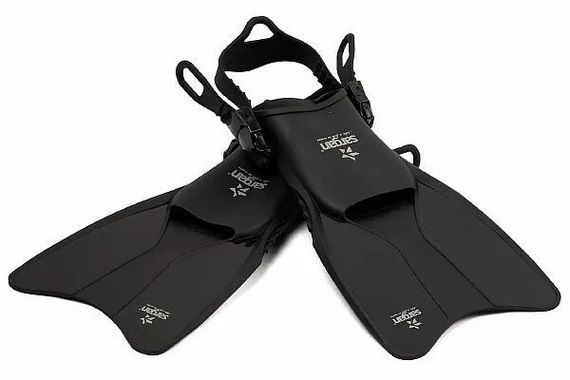 Ласты регулируемые Sargan Релакс черные