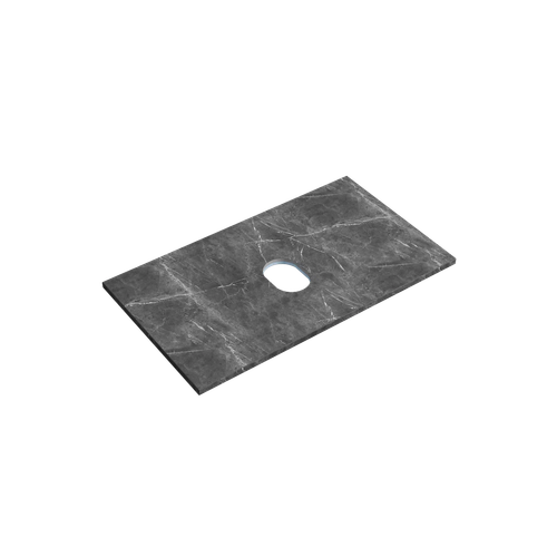 Sancos Столешница для ванной комнаты 800х460 без отверстия под смеситель, цвет black sky, артикул TT80A1