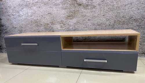 Тумба под ТВ Ларго 1.4 (Дуб сонома/Графит)