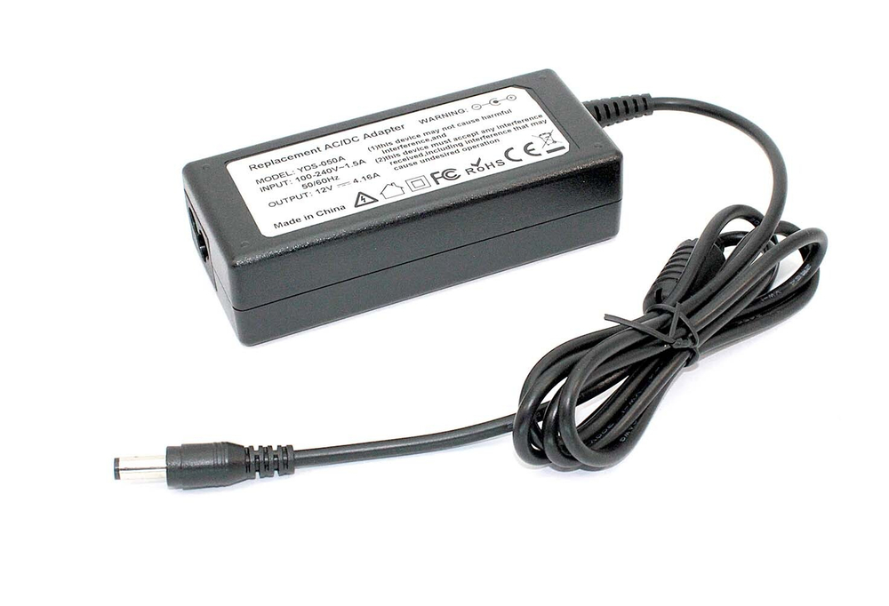 Блок питания (сетевой адаптер) для ноутбуков HP 12V 4.16A 5.5x2.5 OEM