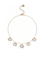 Чокер "Amour" с аметистом Gold