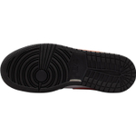 Jordan Air Jordan 1 Low top Basketball Shoes Black White Orange Unisex