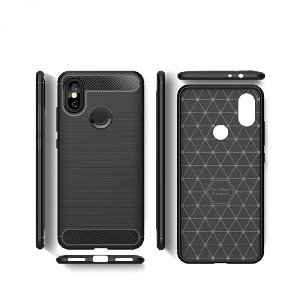 Противоударный чехол для Xiaomi Mi A2 (Mi 6X), 009508 Темно-синий