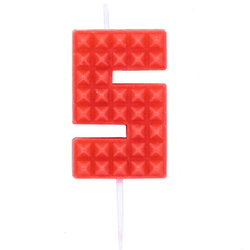 Свечи-цифры Конструктор 4,5см/V