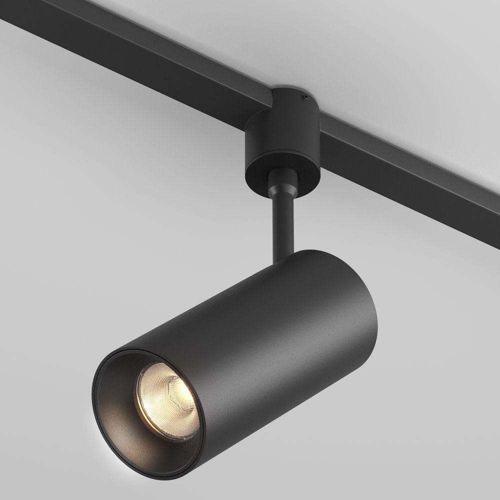 Трековый однофазный светодиодный светильник Maytoni Elasity   TR163-1-15W3K-M-B