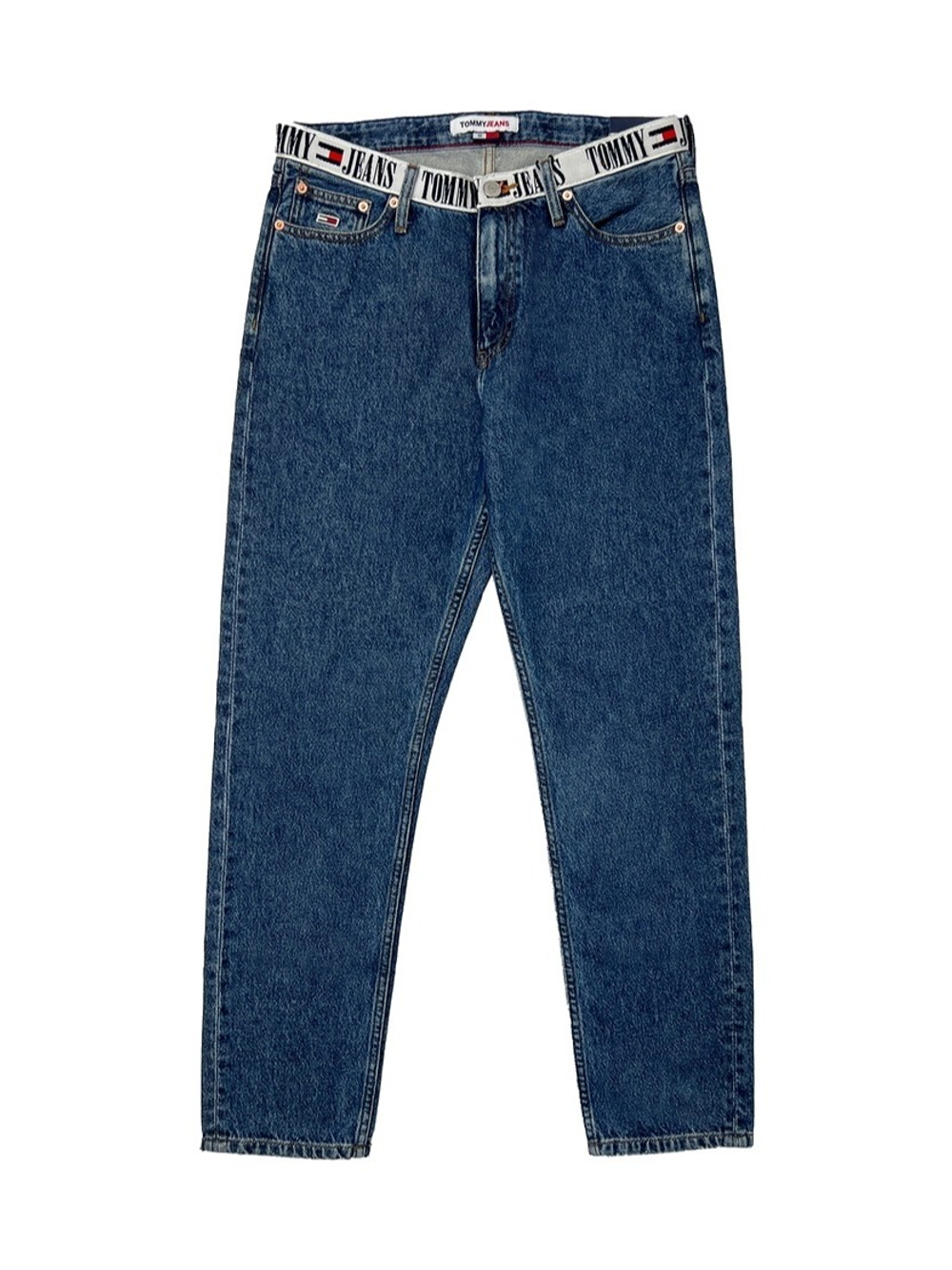 Джинсы Tommy Jeans Mid Rise Relaxed Tapered Fit Denim Medium