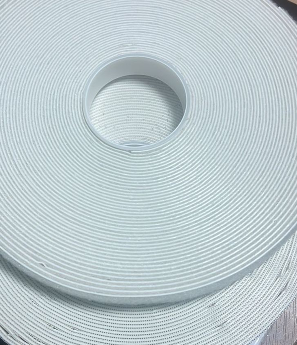 Застежка самокл, белая 25мм hook