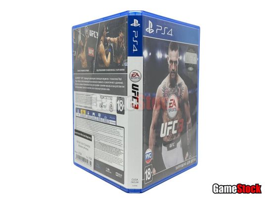 PS4 UFC 3 Б/У CUSA-06534 (Русские субтитры)