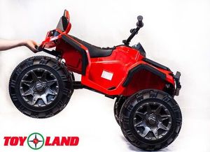 Детский электроквадроцикл Toyland Grizzly Next 4x4 красный