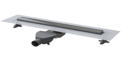 Душевой лоток Premium Linear 80см, нерж.сталь GUN METAL