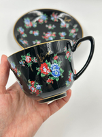 Чайная пара Kenzo чёрная