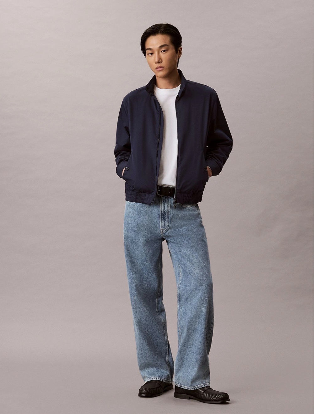 Лонгслив Calvin Klein Monogram Relaxed Bright White