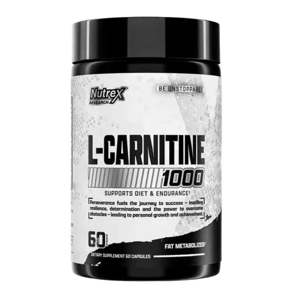 Nutrex Research L-Carnitine 1000, 60 капсул, L-Карнитин
