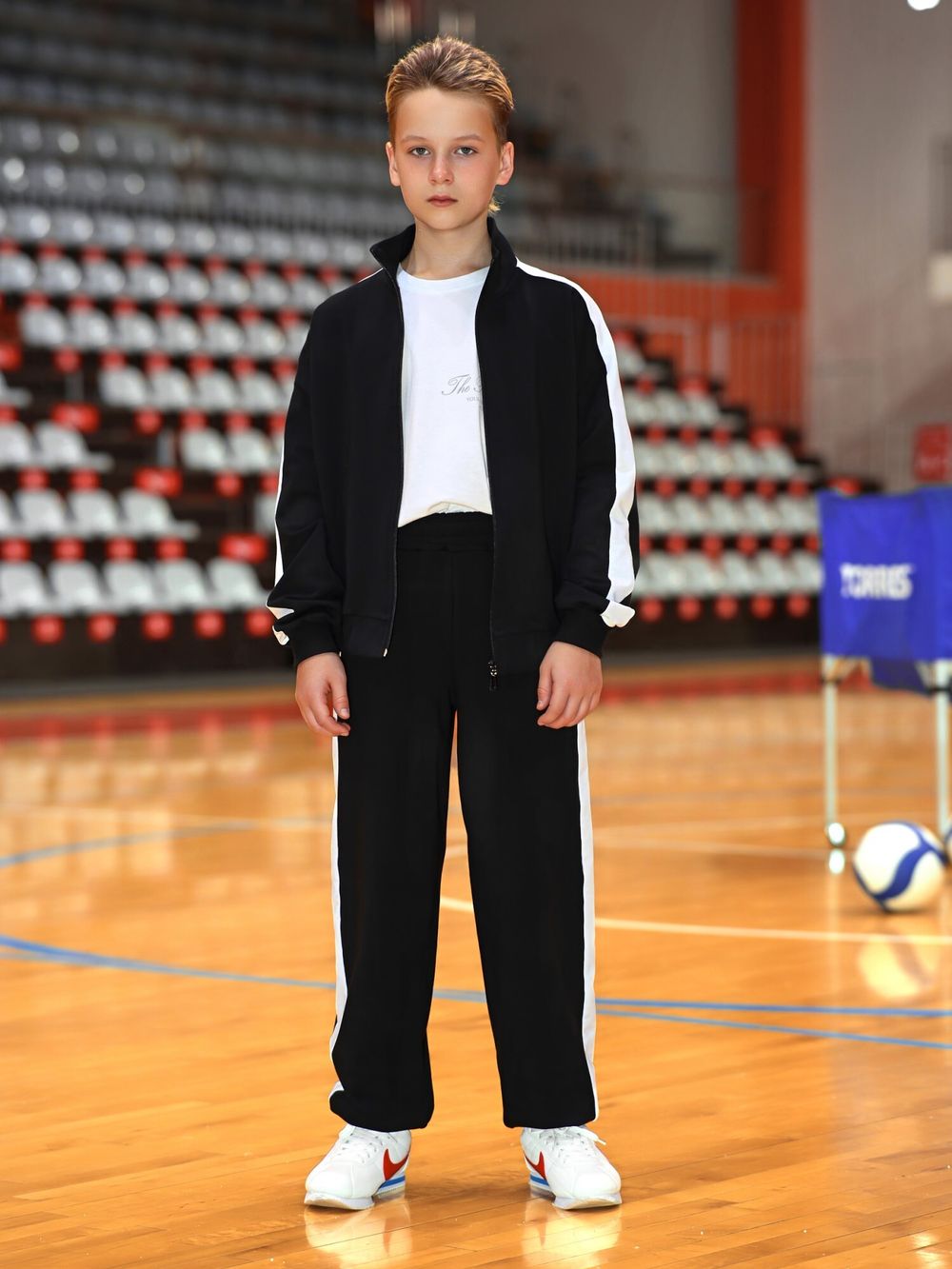 Костюм для мальчика Успех-2 Виотекс ЧЁРНЫЙ