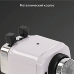 Точилка механическая BRAUBERG "METALLIC-X" для ч/гр и цветных карандашей (в том числе утолщенных) крепление металлический корпус (2 штуки в упаковке)