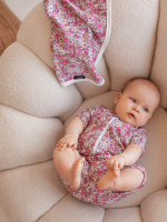 Двусторонний плед Mjölk Bloom