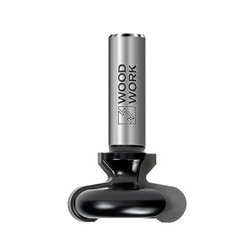 Фреза для скрытых ручек 38.1х24х62 мм, хв-к 12 мм, R=5.2/2.9 мм WOODWORK 970.5238.12