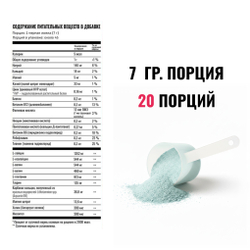 Изотоник Biosteel Hydration Mix Ледяная Свежесть, 140 г, 20 порций