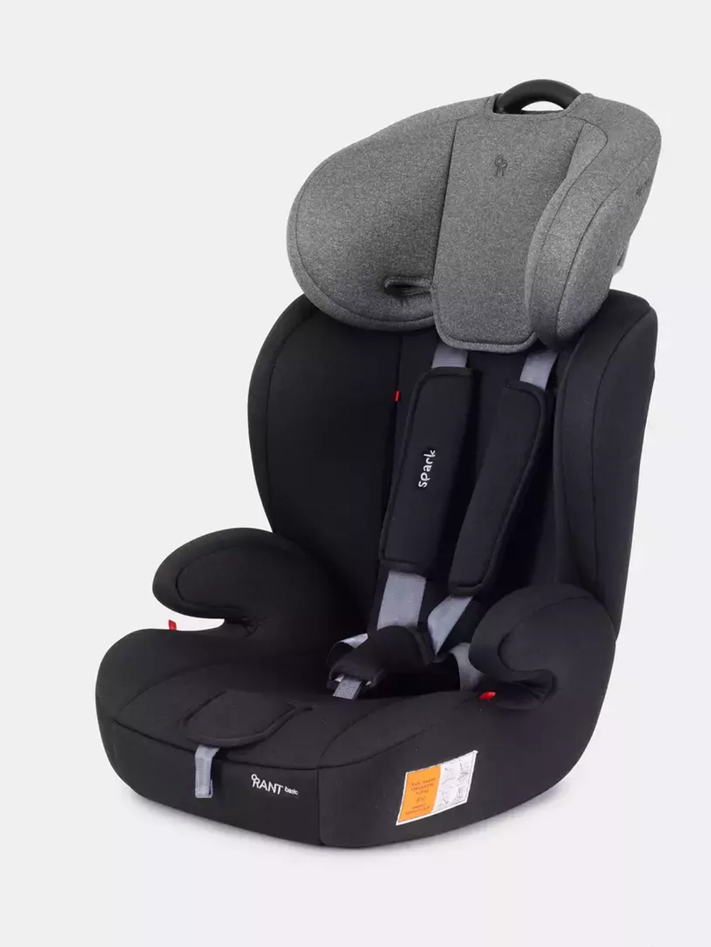 Автокресло ZY10 "Spark" RANT basic (Grey) группа 1-2-3 (9-36 кг)
