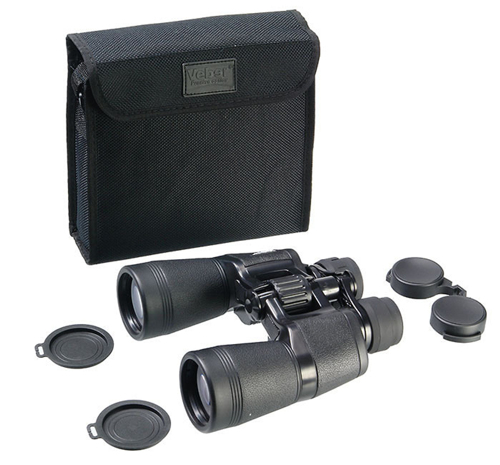 Бинокль Veber ZOOM 10-22х50 (черный) [22864]