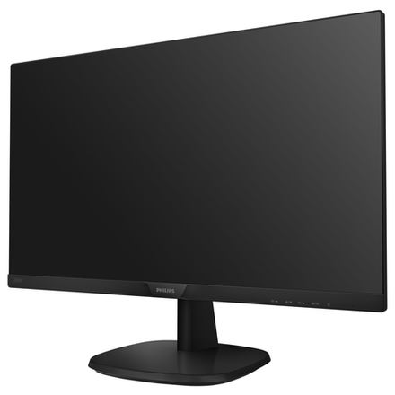 Монитор жидкокристаллический PHILIPS Монитор LCD 23.8'' [16:9] 1920х1080(FHD) IPS, nonGLARE, 250cd/m2, H178°/V178°, 1000:1, 200M:1, 16.7M, 4ms, VGA, HDMI, DP, Tilt, Speakers, 3Y, Black