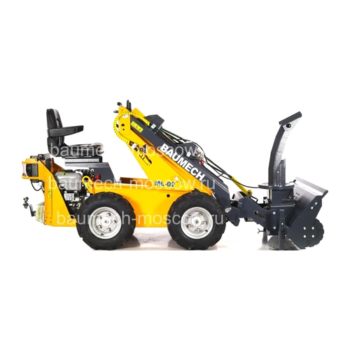 Baumech ML-02 со снегоротором, ширина 110см, высота 45см, диаметр шнека 30см