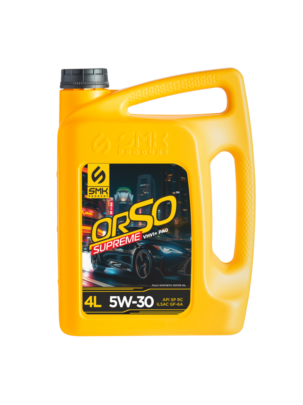 Масло моторное SMK PRODUKT ORSO SUPREME 5W-30 Синтетическое 4 л.