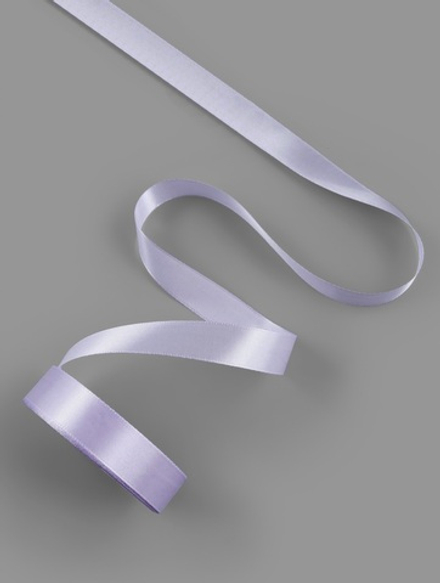 Лента атласная, 20 мм, 23±1 м, нежно-сиреневая №44