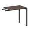 Metal System Приставной элемент на П-образном м/к БП.ПР-2 Венге Цаво/Металл Антрацит 800*600*750