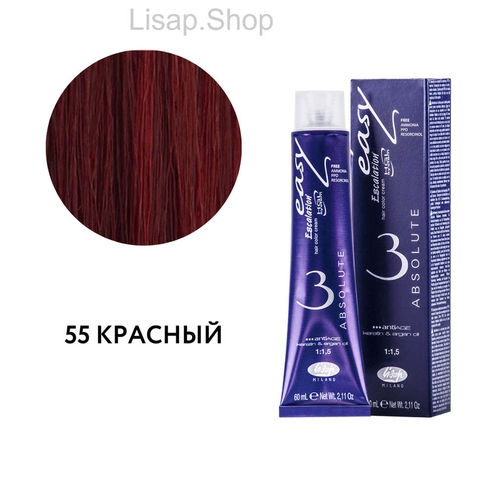 Безаммиачный перманентный крем-краситель для волос "Escalation Easy Absolute 3"