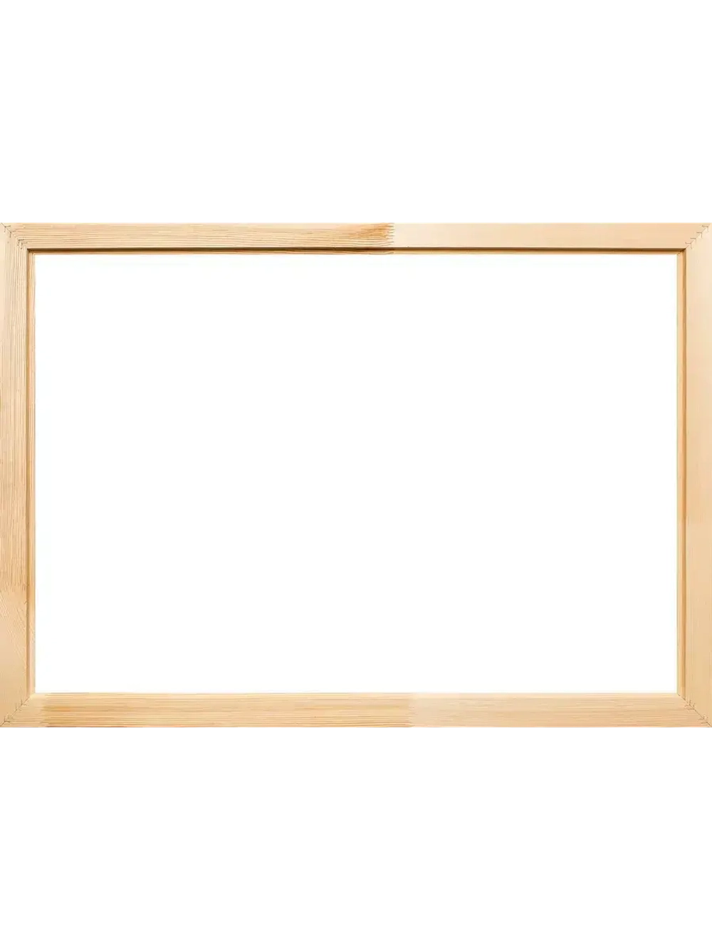 Деревянная рама 60x95 для картин на подрамнике сеч. 40x18