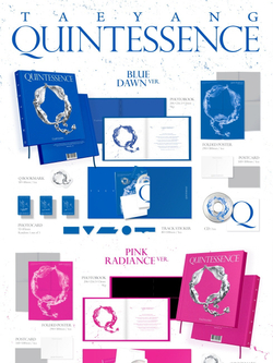 (ПРЕДЗАКАЗ) Альбом TAEYANG - QUINTESSENCE Album 2 Version SET