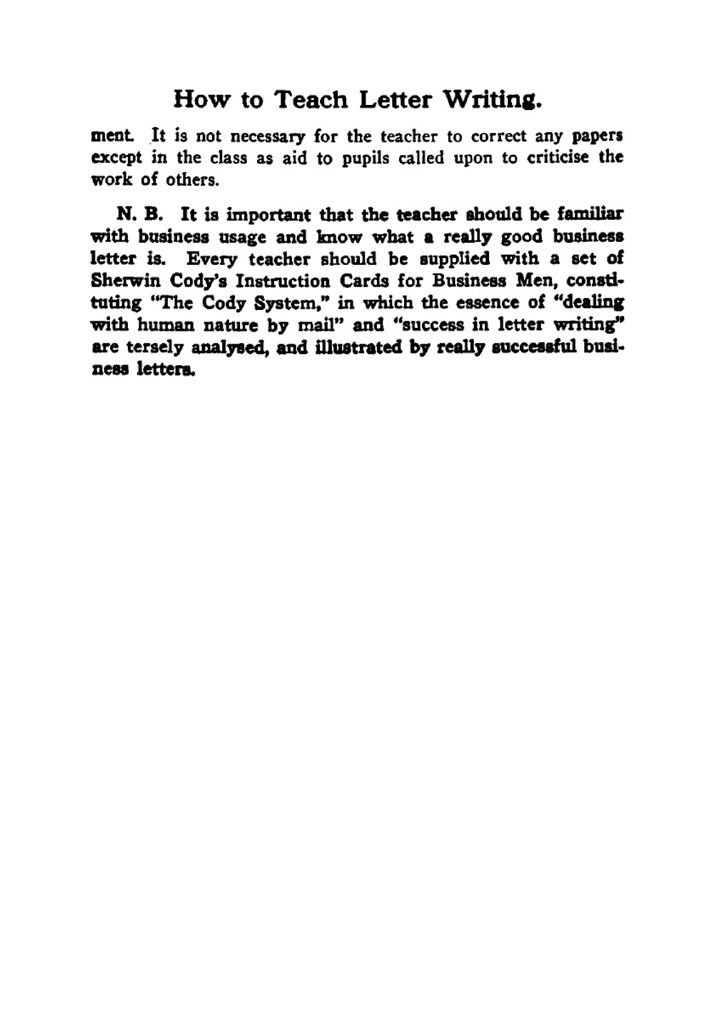 Good English Form Book in Business Letter Writing | Sherwin Cody