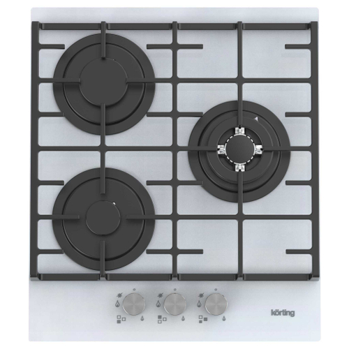 Газовая стеклянная варочная панель Korting HGG 4825 CTW
