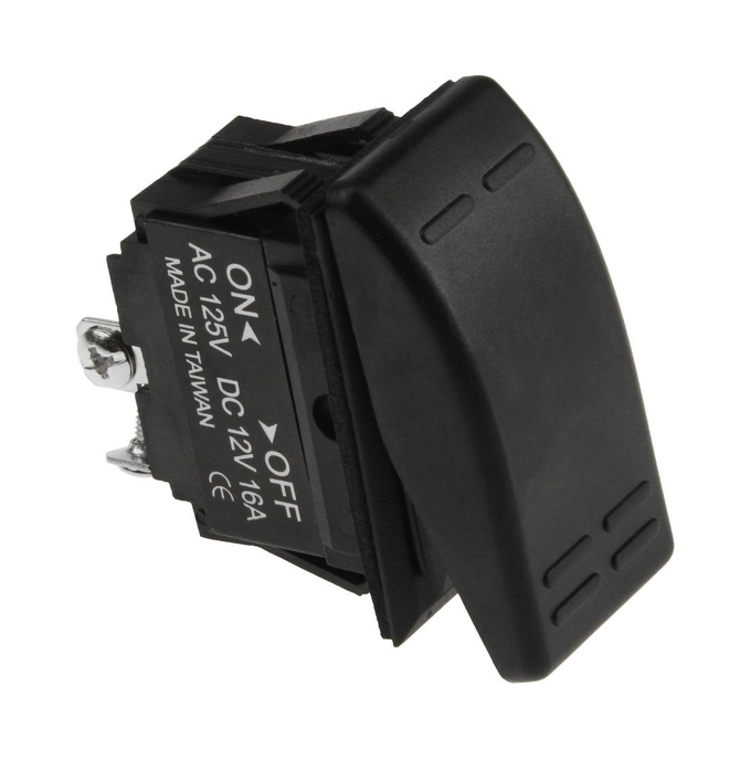 Переключатель двухпозиционный ON-OFF 12 В/16А 4Р