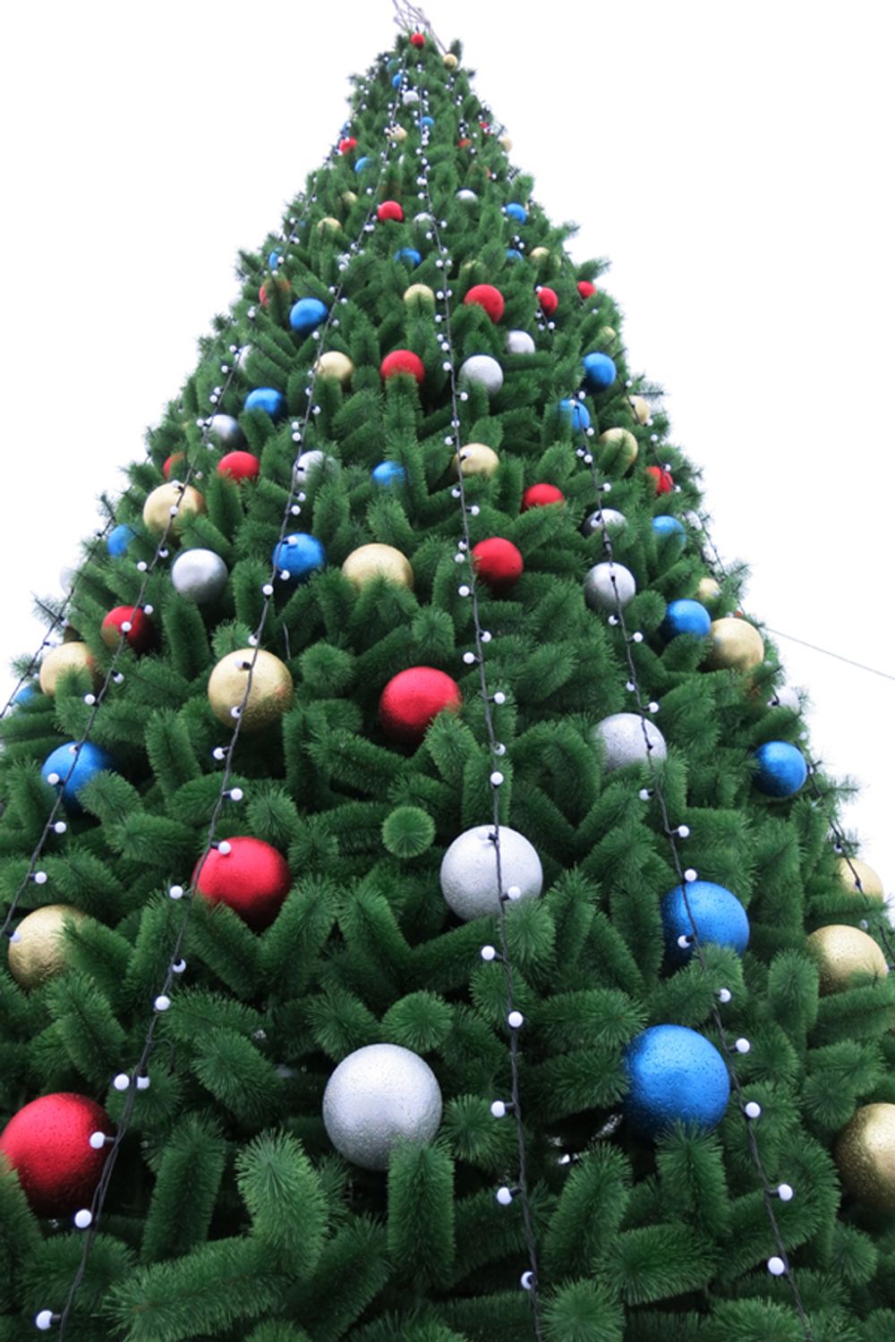 Сосна уличная искусственная "Уральская" каркасная 45 м