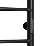 Полотенцесушитель MIXLINE MIRA  60х50 (таймер, 251Вт, 3 перекладины + ПОЛКА) электрический ЧЕРНЫЙ