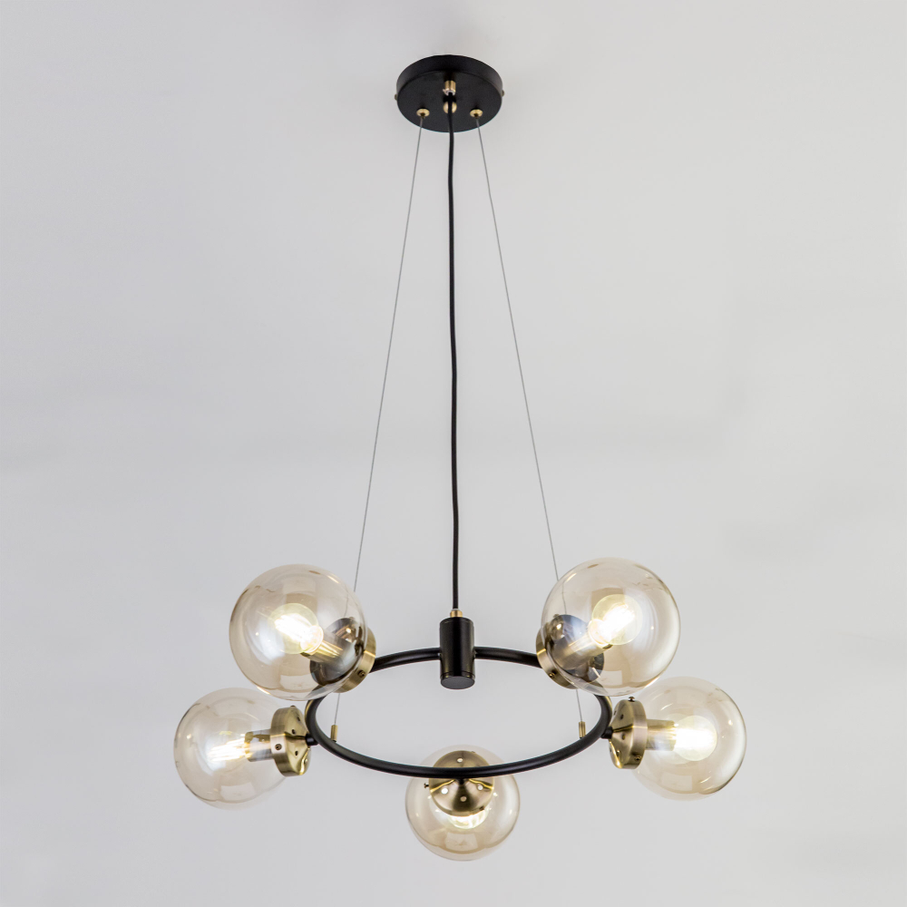 Citilux Планета CL105155 Люстра подвесная Бронза