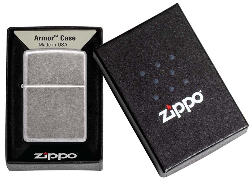 Зажигалка Zippo Armor® Antique Silver (28973) 6