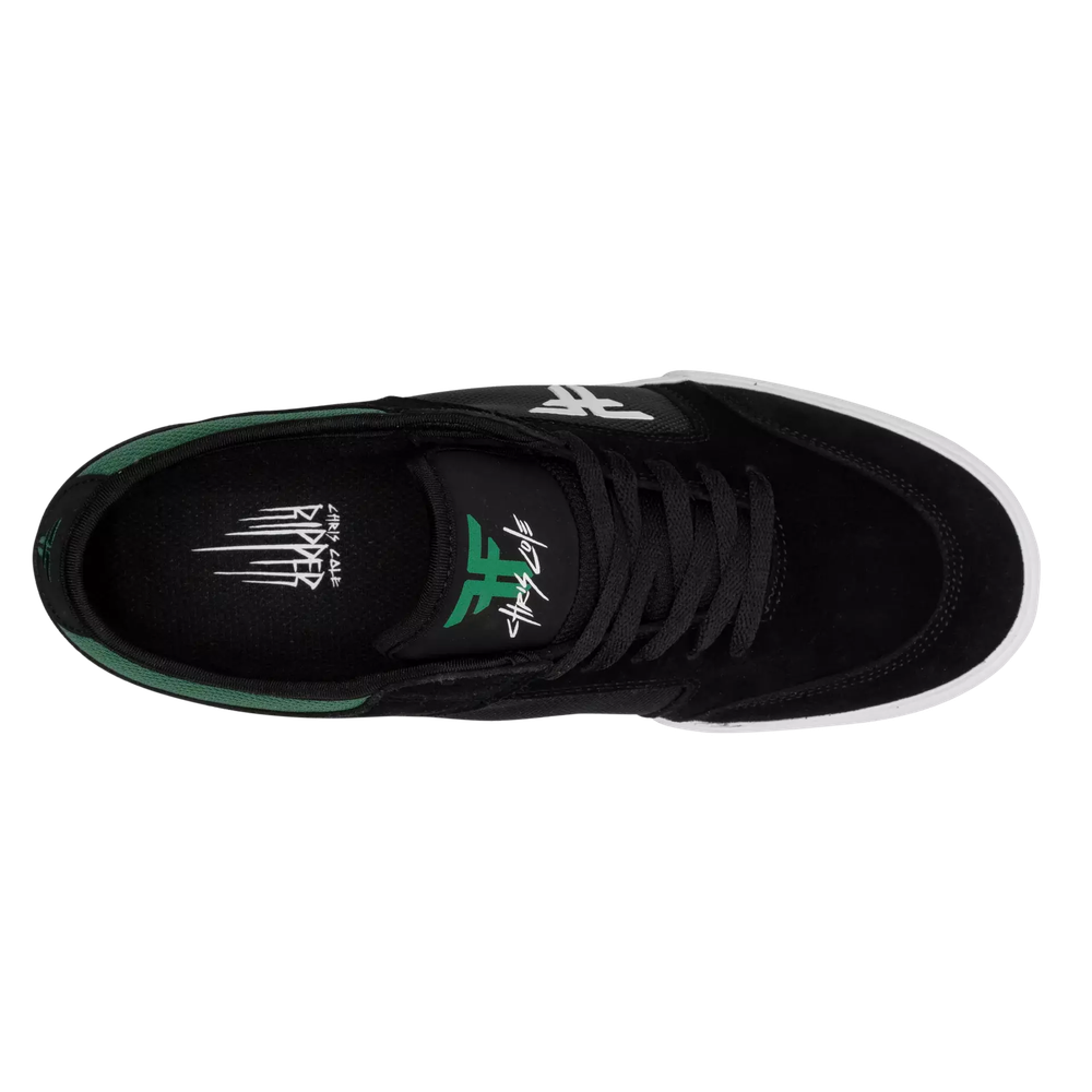 Кеды Fallen RIPPER - BLACK/GREEN/WHITE (CHRIS COLE)