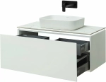 Тумба с раковиной Allen Brau Infinity 100 1.21004.WM белый матовый