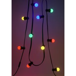 Лампа светодиодная ЭРА STD ERAYL45-E27 1Вт шар желтый для белт-лайт Е27 | Лампы светодиодные Белт-Лайт