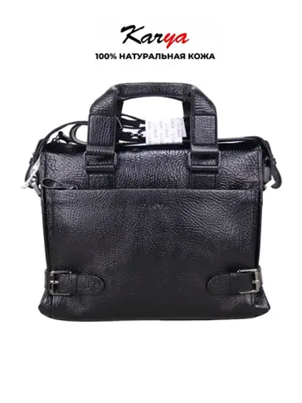 Сумка портфель мужская деловая натуральная кожа